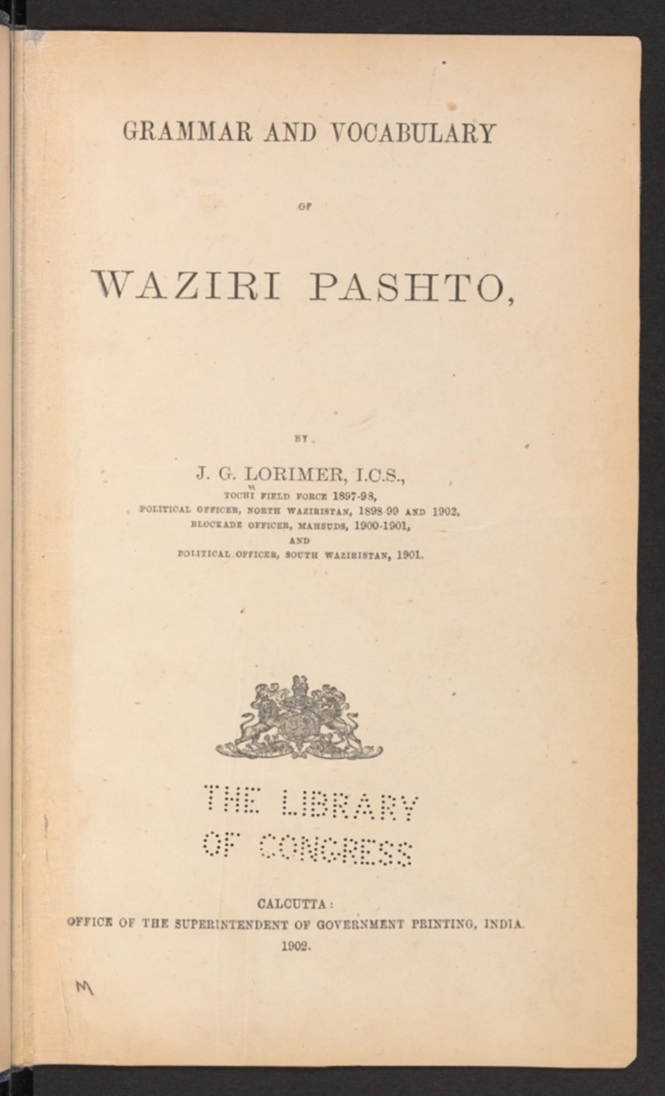 Waziri pashto