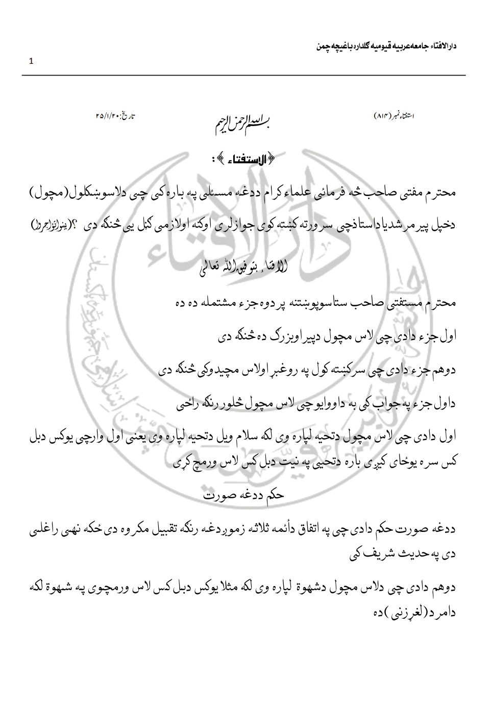 دلاس مچولو مسئله