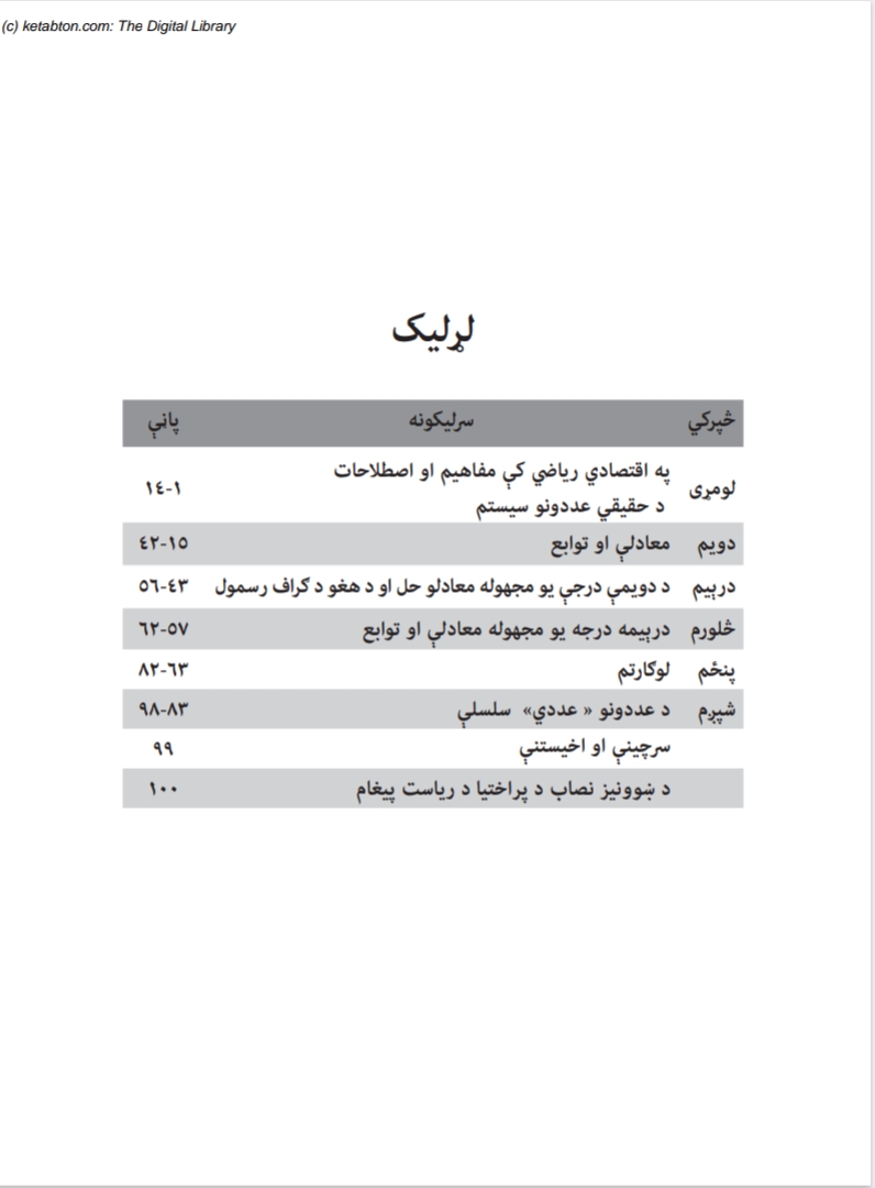 اقتصادی ریاضی