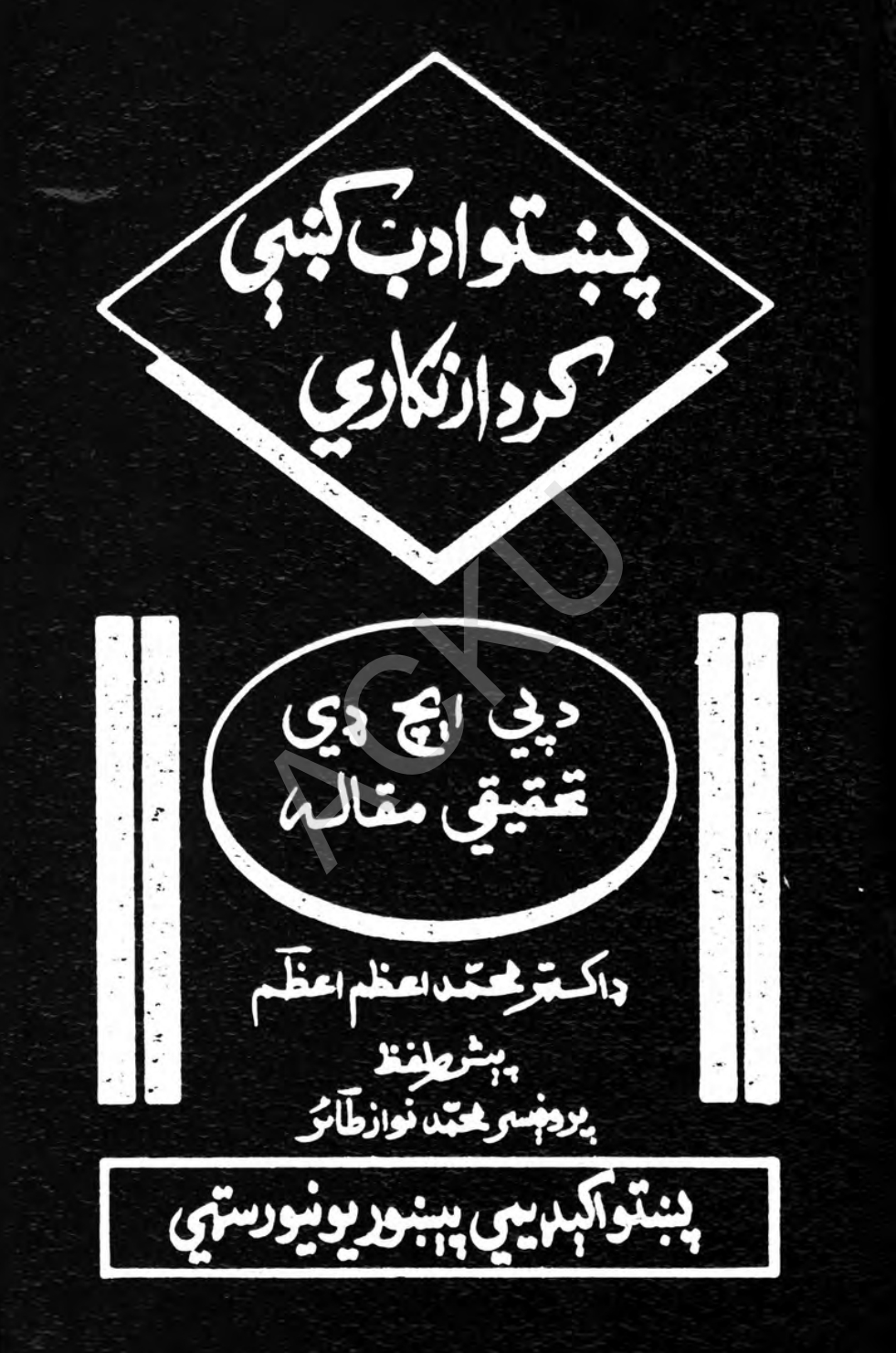 پښتو ادب کي کردار نګاري